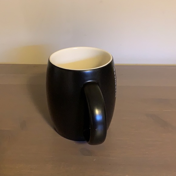 Starbucks Black and White Ceramic Siren Logo Mug - Picture 3 of 7